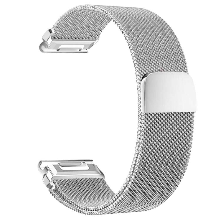 Integrated Tactix Milanese Magnetic Stainless Steel Watch Band, For Garmin 26mm, For Garmin 22mm, For Garmin 20mm
