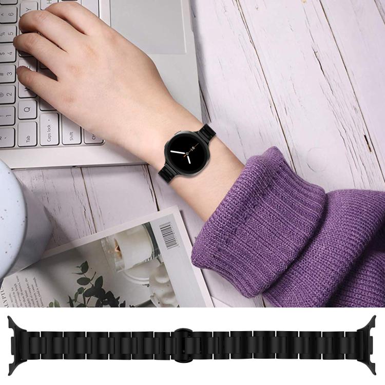 Slim Butterfly Buckle Metal Stainless Steel Watch Band, For Samsung Galaxy Ultra 47mm / Ultra 2025, For Samsung Galaxy Watch8 / Watch8 Classic