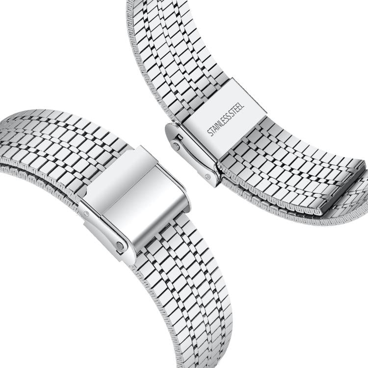 Metal Frame Integrated Seven Beads Buckle Stainless Steel Watch Band, For Redmi Watch 5 / Watch 4
