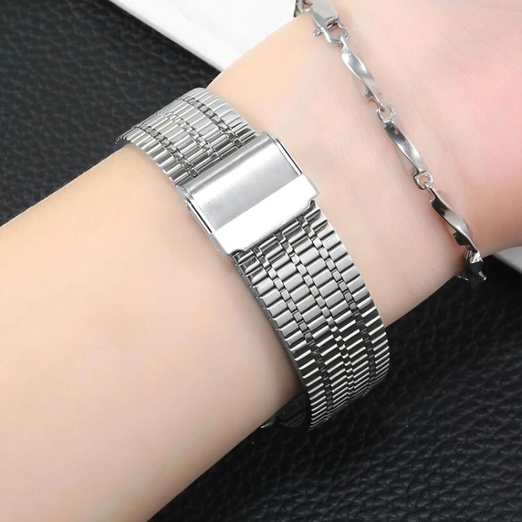 Metal Frame Integrated Seven Beads Buckle Stainless Steel Watch Band, For Redmi Watch 5 / Watch 4