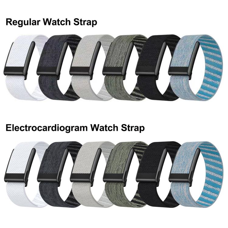 Elastic Force Decorative Design Nylon Watch Band, For WHOOP 5.0 Electrocardiogram, For WHOOP 5.0 Regular