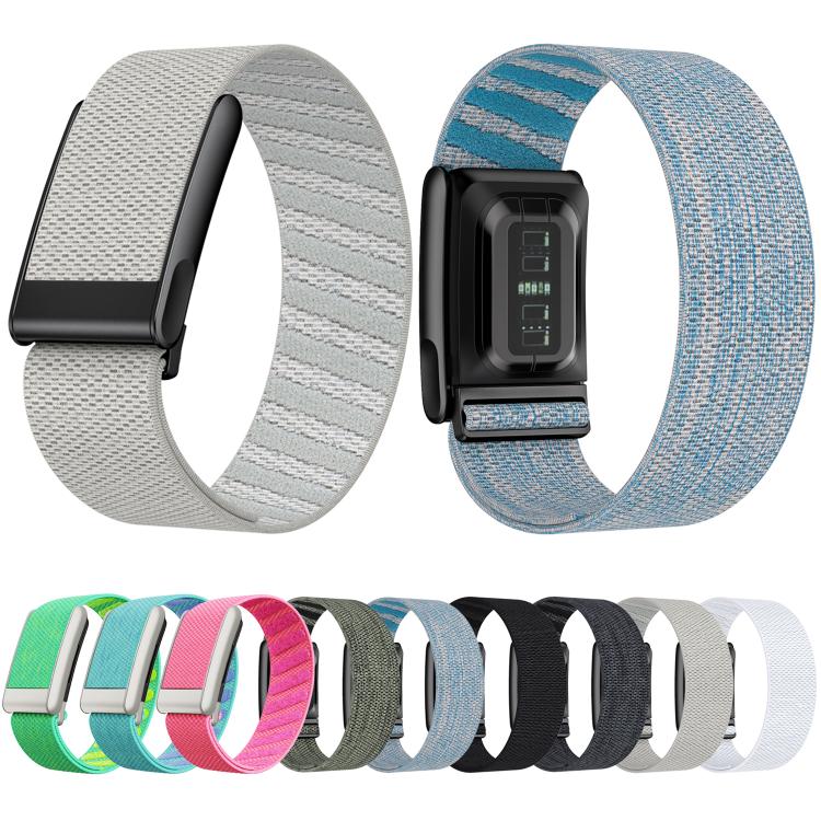 Elastic Force Decorative Design Nylon Watch Band, For WHOOP 5.0 Electrocardiogram, For WHOOP 5.0 Regular