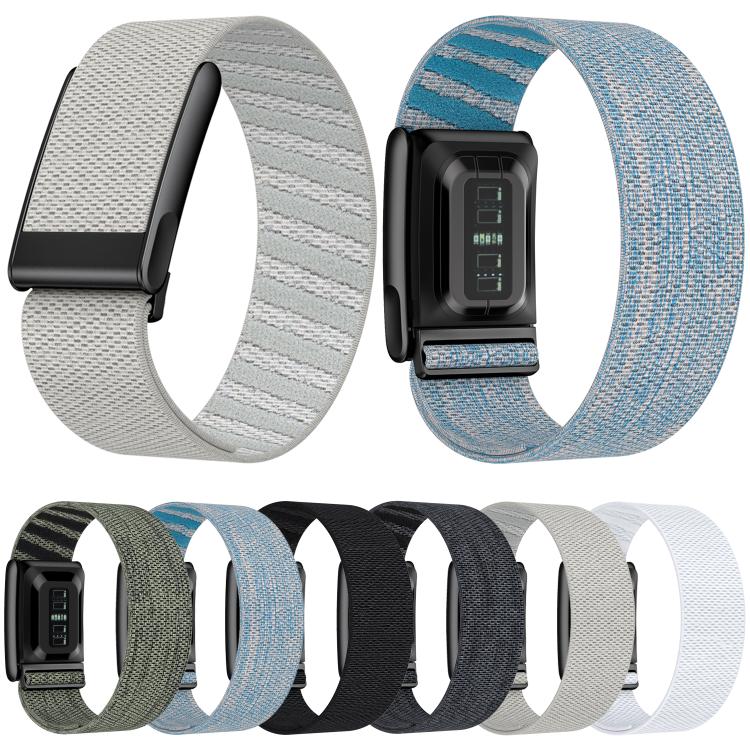 Elastic Force Decorative Design Nylon Watch Band, For WHOOP 5.0 Electrocardiogram, For WHOOP 5.0 Regular
