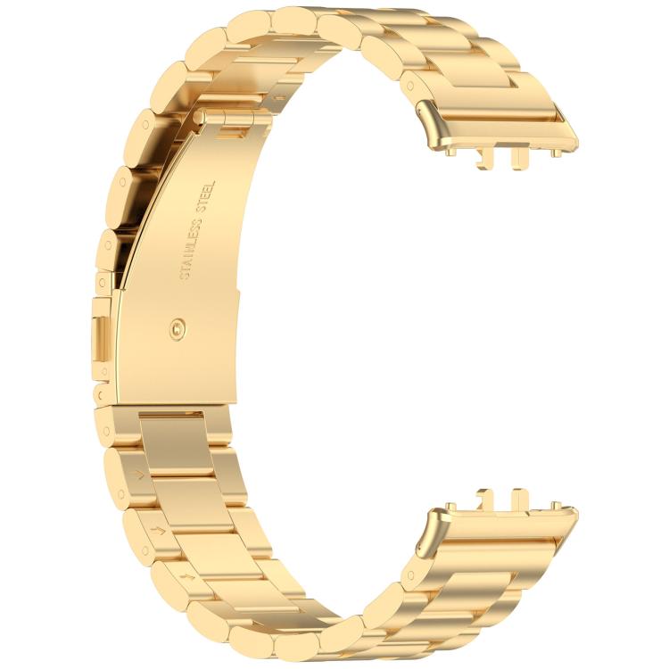 Three Beads Buckle Stainless Steel Watch Band, For Honor Watch X5