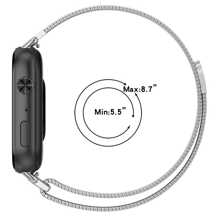 Milanese Magnetic Stainless Steel Watch Band, For Honor Watch X5