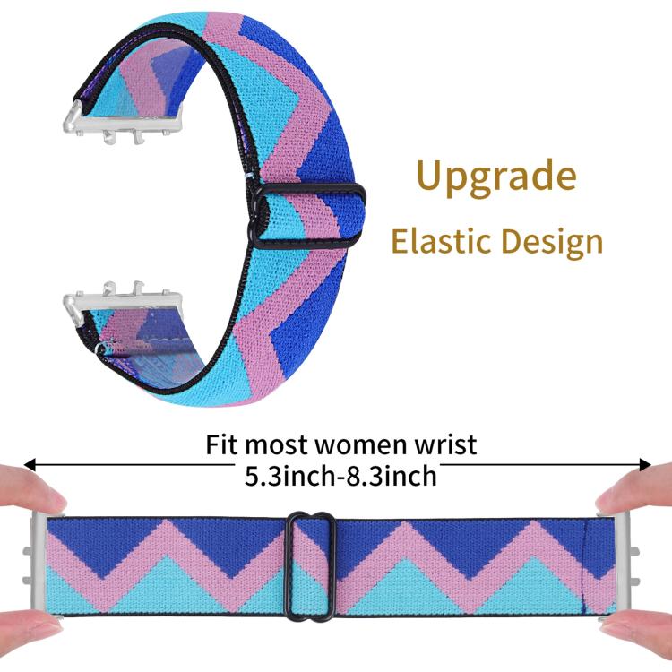 Ethnic Style Elastic Nylon Watch Band, For Honor Watch X5