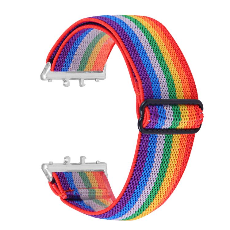 Ethnic Style Elastic Nylon Watch Band, For Honor Watch X5
