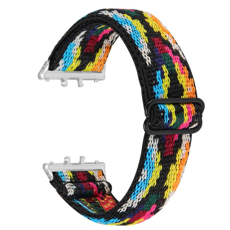 Ethnic Style Elastic Nylon Watch Band, For Honor Watch X5