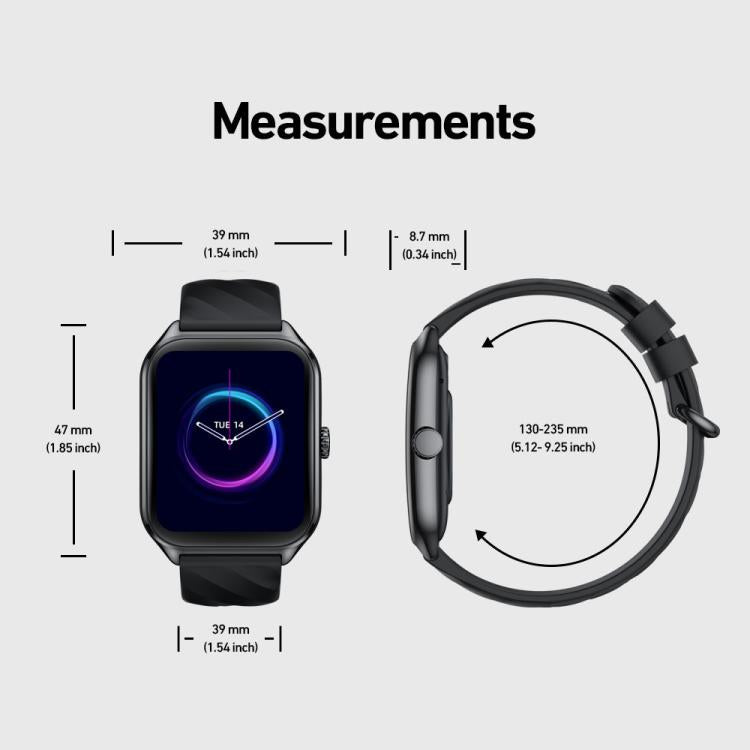 Zeblaze GTS 4 1.94 inch AMOLED Screen IP68 Waterproof Sports Fitness Smart Watch