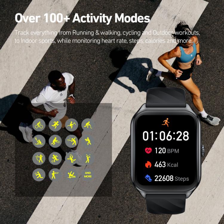 Zeblaze GTS 4 1.94 inch AMOLED Screen IP68 Waterproof Sports Fitness Smart Watch