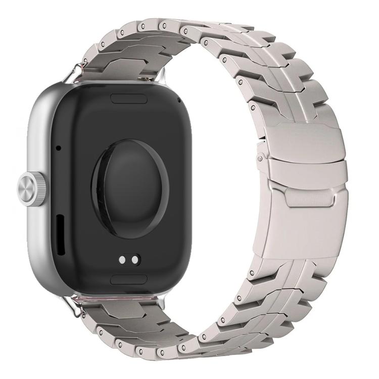 Split Safety Buckle Titanium Alloy Watch Band, For Redmi Watch6/5/4/Xiaomi Band 9 Pro/8 Pro