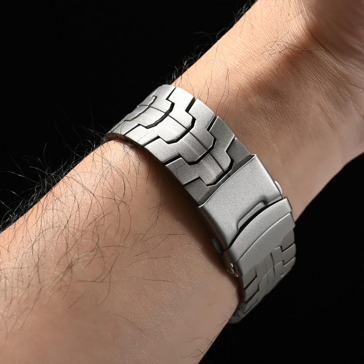 Split Safety Buckle Titanium Alloy Watch Band, For Redmi Watch6/5/4/Xiaomi Band 9 Pro/8 Pro