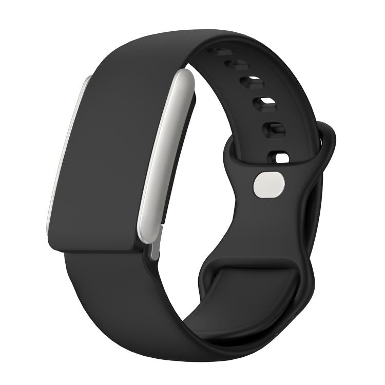 Solid Color Butterfly Buckle Silicone Watch Band, For WHOOP 5.0 Electrocardiogram, For WHOOP 5.0 Regular