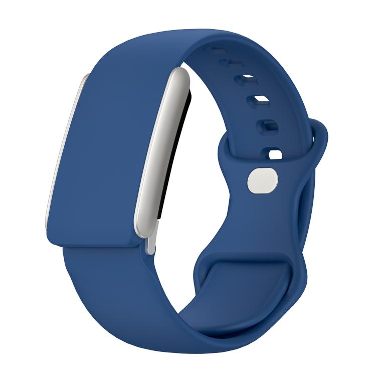 Solid Color Butterfly Buckle Silicone Watch Band, For WHOOP 5.0 Electrocardiogram, For WHOOP 5.0 Regular