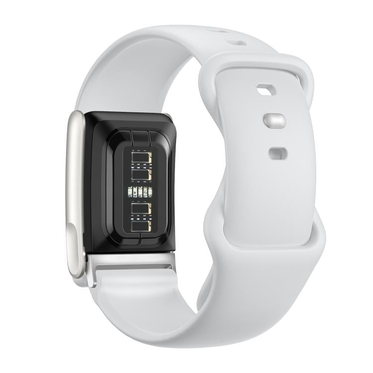 Solid Color Butterfly Buckle Silicone Watch Band, For WHOOP 5.0 Electrocardiogram, For WHOOP 5.0 Regular