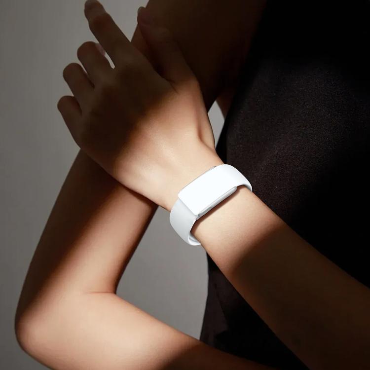 Solid Color Butterfly Buckle Silicone Watch Band, For WHOOP 5.0 Electrocardiogram, For WHOOP 5.0 Regular