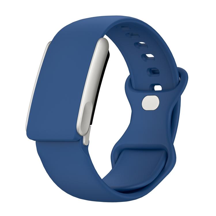 Solid Color Butterfly Buckle Silicone Watch Band, For WHOOP 5.0 Electrocardiogram, For WHOOP 5.0 Regular