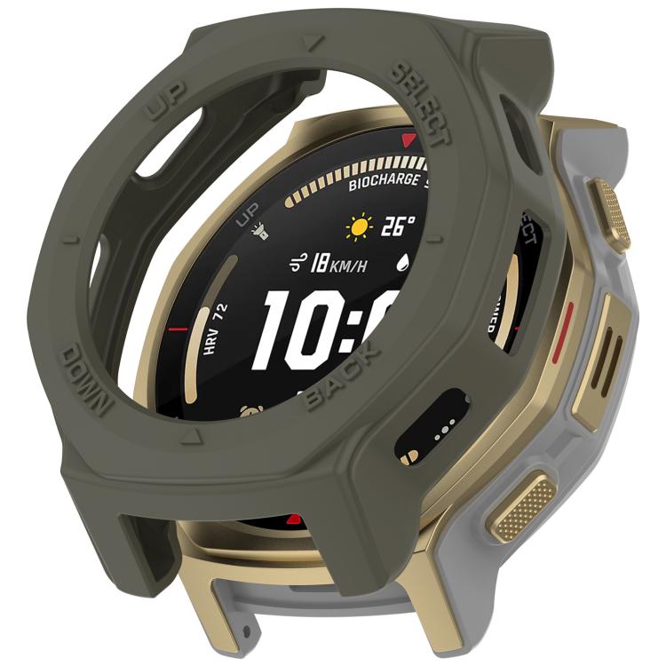 xDfind Half Coverage Hollow TPU Watch Protective Cover, For Amazfit T-Rex 3 Pro 44mm, For Amazfit T-Rex 3 Pro 48mm