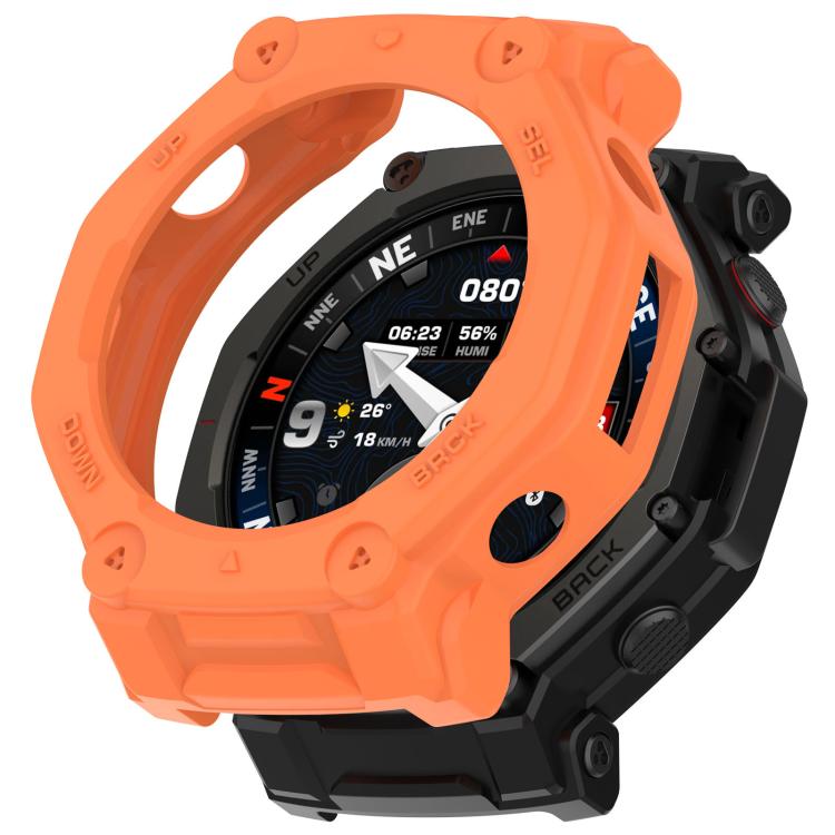 xDfind Half Coverage Hollow TPU Watch Protective Cover, For Amazfit T-Rex 3 Pro 44mm, For Amazfit T-Rex 3 Pro 48mm