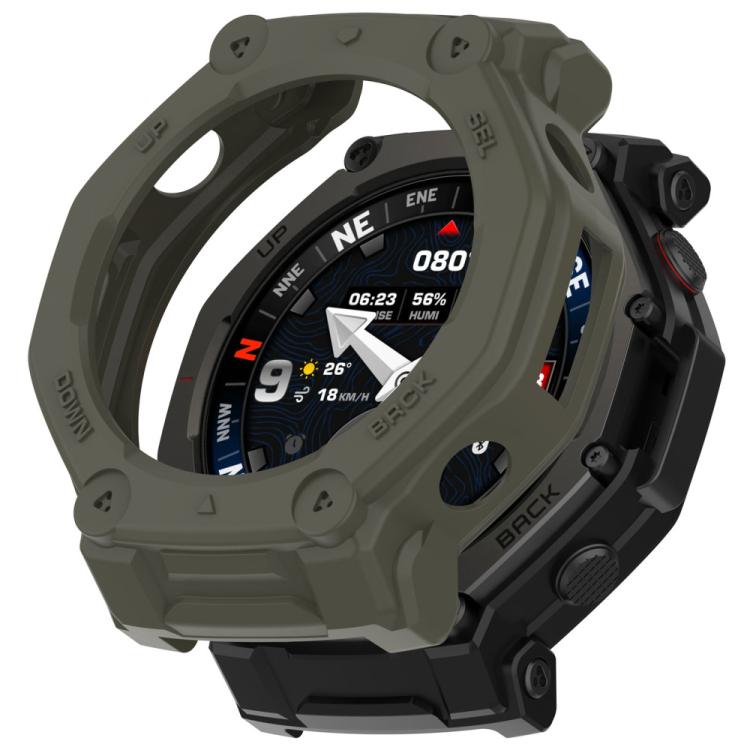 xDfind Half Coverage Hollow TPU Watch Protective Cover, For Amazfit T-Rex 3 Pro 44mm, For Amazfit T-Rex 3 Pro 48mm