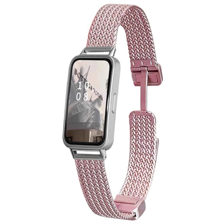 xDfind Wheat Ear Magnetic Buckle Stainless Steel Watch Band, For Huawei Watch Fit4 Pro / Fit4 / Fit3, For Huawei Band 10 / 9 / 8