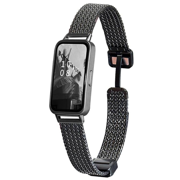 xDfind Wheat Ear Magnetic Buckle Stainless Steel Watch Band, For Huawei Watch Fit4 Pro / Fit4 / Fit3, For Huawei Band 10 / 9 / 8