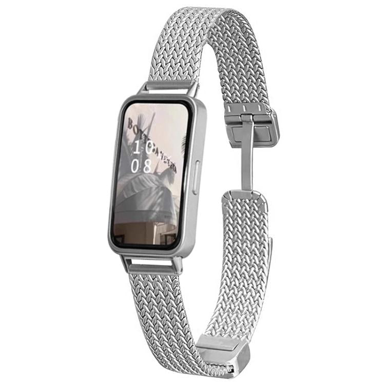 xDfind Wheat Ear Magnetic Buckle Stainless Steel Watch Band, For Huawei Watch Fit4 Pro / Fit4 / Fit3, For Huawei Band 10 / 9 / 8