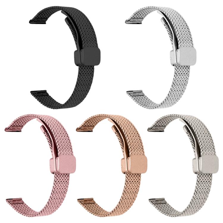 xDfind Wheat Ear Magnetic Buckle Stainless Steel Watch Band, For Xiaomi Band 10 Pro / 9 Pro / Redmi Watch 6, For Xiaomi Smart Band 10 / 9 / 8 NFC