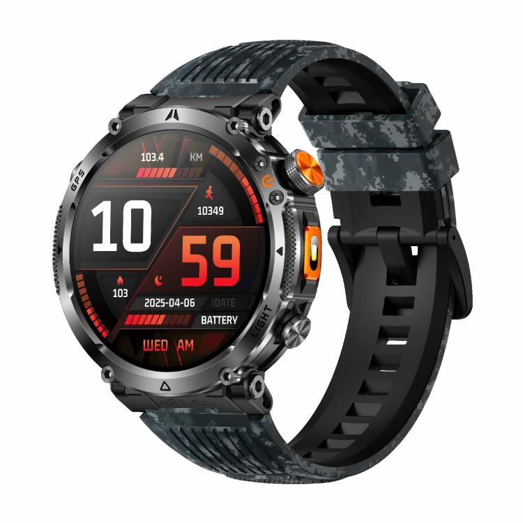 HT42 1.7 inch GPS Sports Smart Watch Supports Bluetooth Call / Heart Rate / Sleep Monitoring