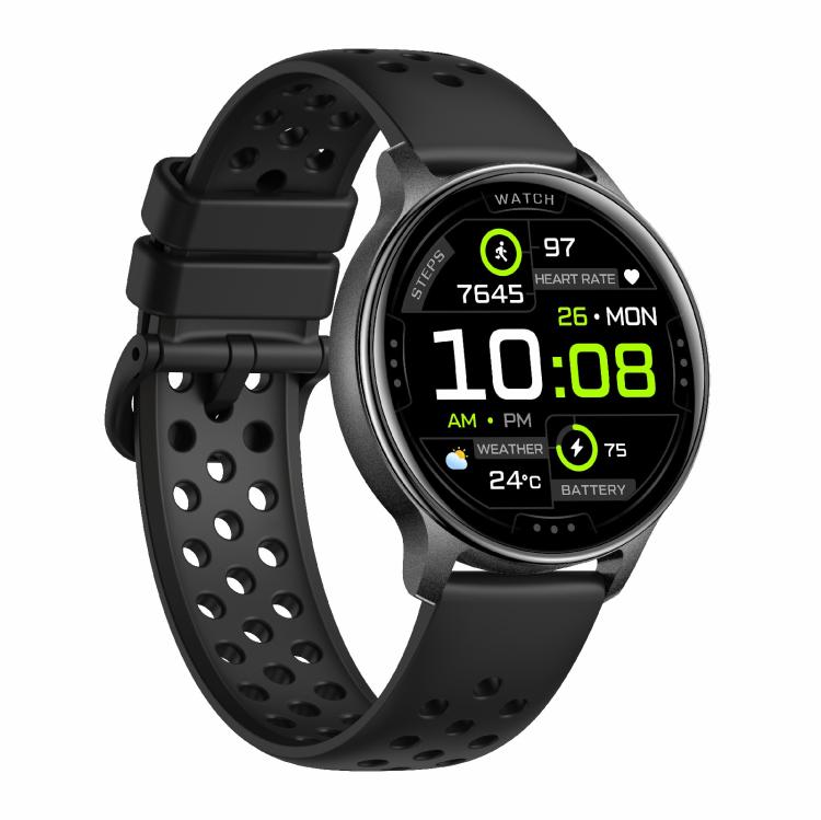 HT43 1.32 inch GPS Ultra-thin Sports Smart Watch Supports Bluetooth Call / Heart Rate / Sleep Monitoring