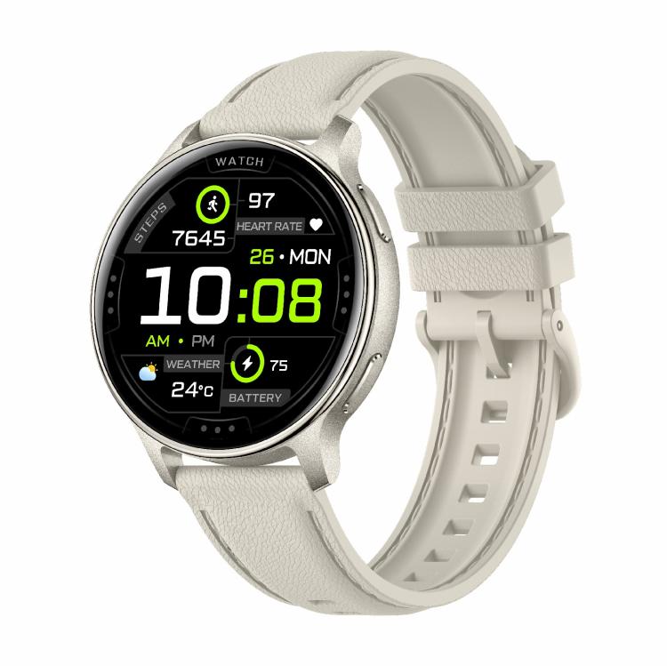 HT43 1.32 inch GPS Ultra-thin Sports Smart Watch Supports Bluetooth Call / Heart Rate / Sleep Monitoring