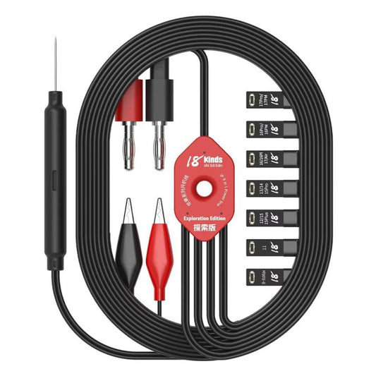18 Kinds Exploration Edition Power Line for iPhone 8-17 Pro Max, 18 Kinds Exploration Edition