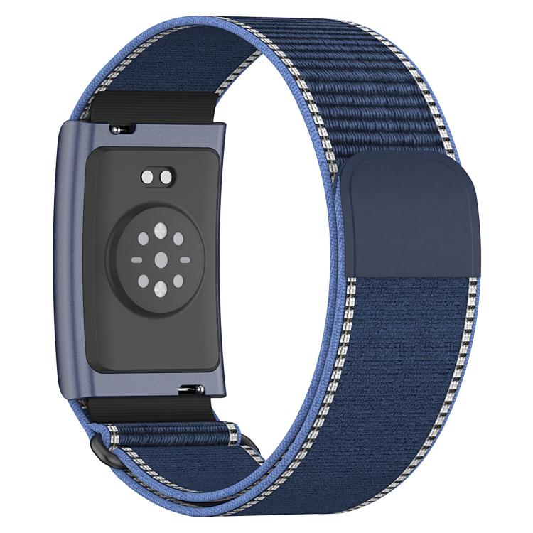 For Amazfit Helio Strap xDfind Covered Nylon Loop Band, 280mm Wristband, 420mm Arm Strap