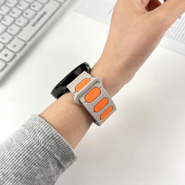 Oval Magnetic Silicone Watch Band, For Huawei Watch Fit4 / Fit4 Pro / Fit3