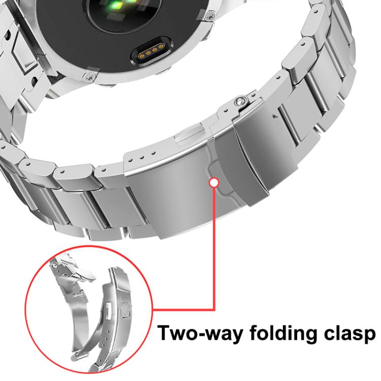 Safety Bckle Titanium Alloy Quick Release Watch Band, For Garmin 26mm, For Garmin 22mm