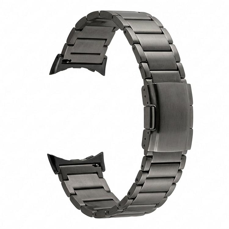 Three Beads Turtle Buckle Titanium Alloy Watch Band, For Google Pixel Watch 4 / 3 45mm