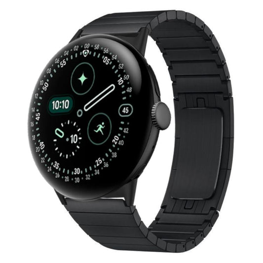 One Bead Folding Buckle Side Release Titanium Alloy Watch Band, For Google Pixel Watch 4 / 3 45mm
