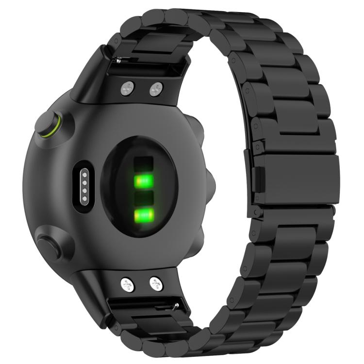 xDfind Three Beads Stainless Steel Watch Band, For Garmin Forerunner 45 / 45S / Swim 2
