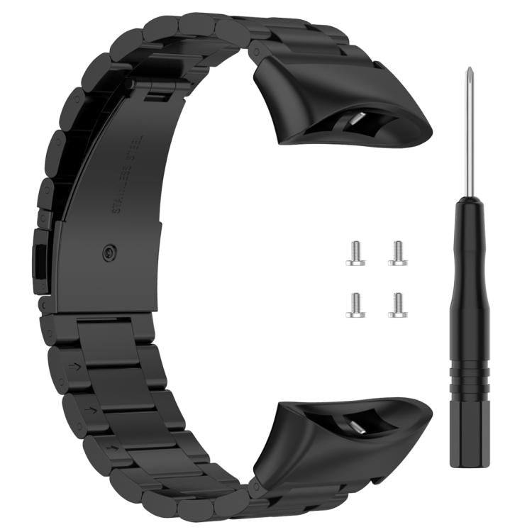 xDfind Three Beads Stainless Steel Watch Band, For Garmin Forerunner 45 / 45S / Swim 2