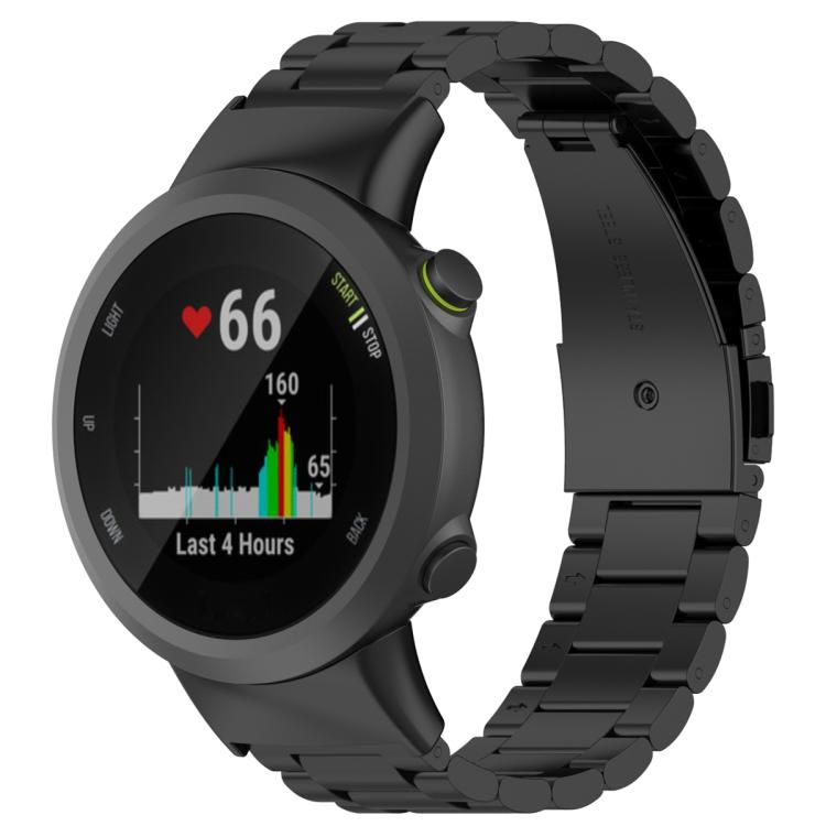 xDfind Three Beads Stainless Steel Watch Band, For Garmin Forerunner 45 / 45S / Swim 2