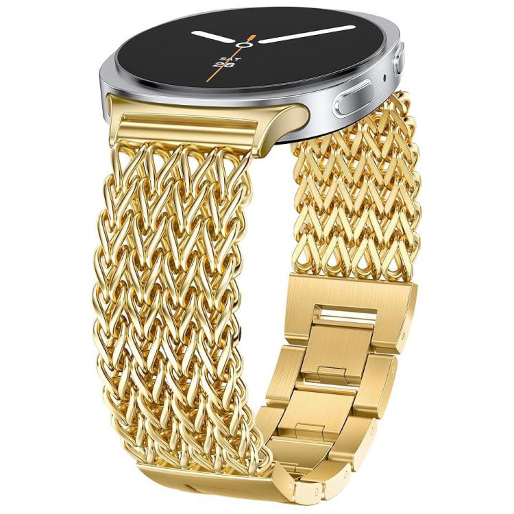 xDfind Herringbone Braided Stainless Steel Watch Band, For Samsung Galaxy Watch Ultra / Ultra 2025, For Samsung Galaxy Watch8 / Watch8 Classic