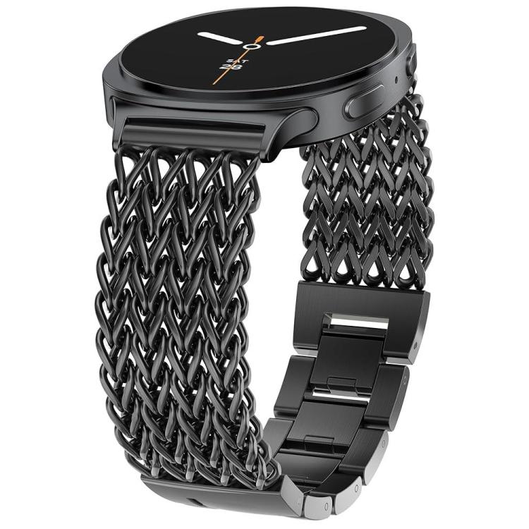 xDfind Herringbone Braided Stainless Steel Watch Band, For Samsung Galaxy Watch Ultra / Ultra 2025, For Samsung Galaxy Watch8 / Watch8 Classic
