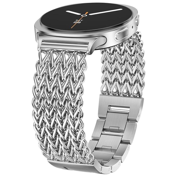 xDfind Herringbone Braided Stainless Steel Watch Band, For Samsung Galaxy Watch Ultra / Ultra 2025, For Samsung Galaxy Watch8 / Watch8 Classic