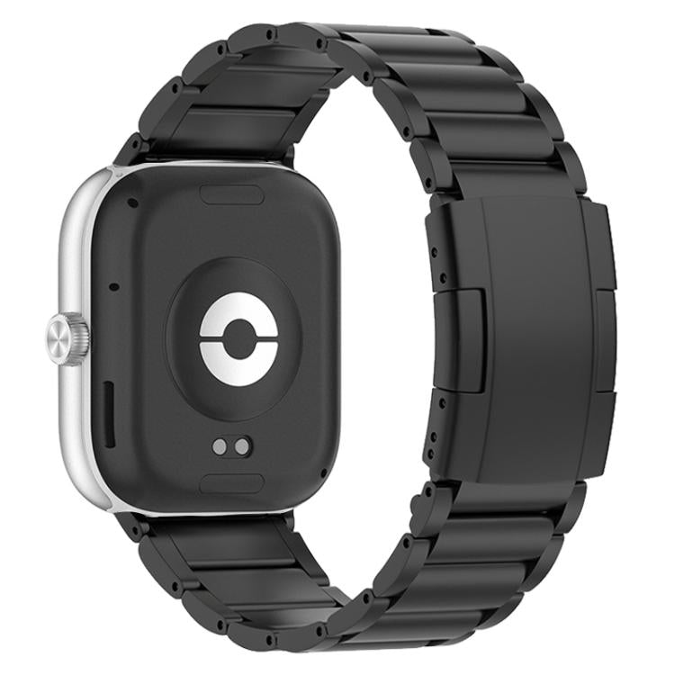 Three Beads Turtle Buckle Titanium Alloy Watch Band, For Xiaomi Band 10 Pro / Redmi Watch 6 / 5