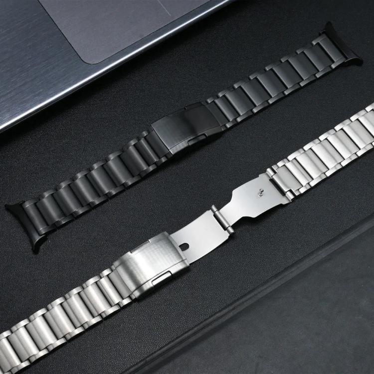 Three Beads Turtle Buckle Titanium Alloy Watch Band, For Xiaomi Band 10 Pro / Redmi Watch 6 / 5