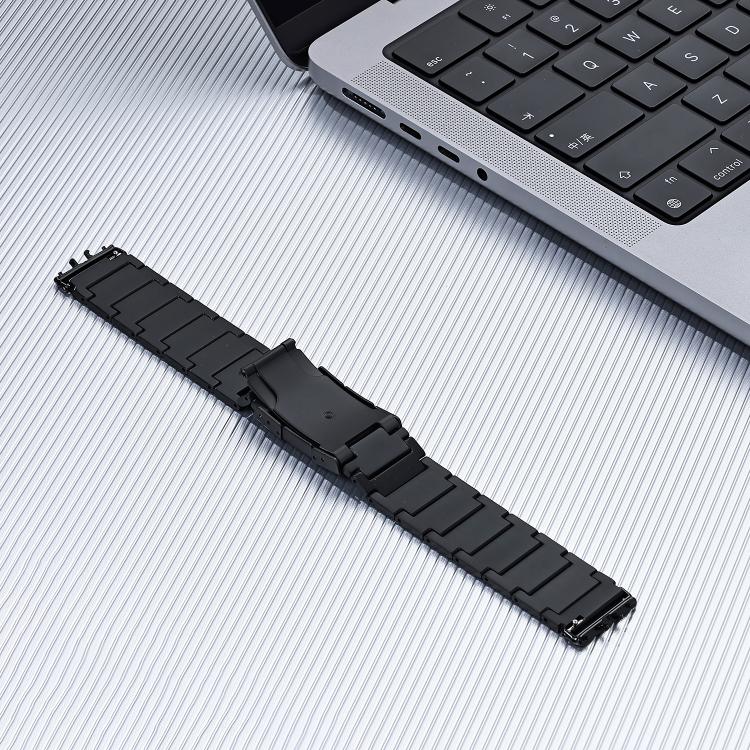 Three Beads Turtle Buckle Titanium Alloy Watch Band, For Samsung Galaxy Fit3