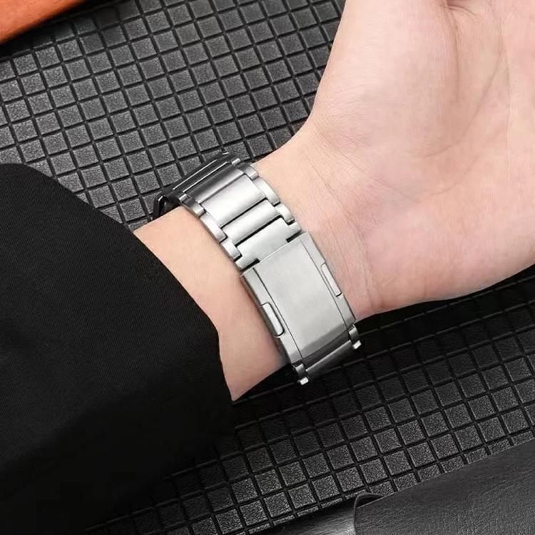 Three Beads Turtle Buckle Titanium Alloy Watch Band, For Samsung Galaxy Fit3