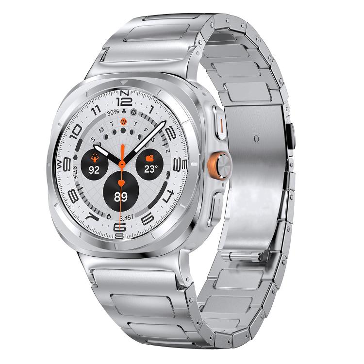 I-Shaped Flat Buckle Stainless Steel Watch Band, For Samsung Galaxy Ultra 47mm / Ultra 2025