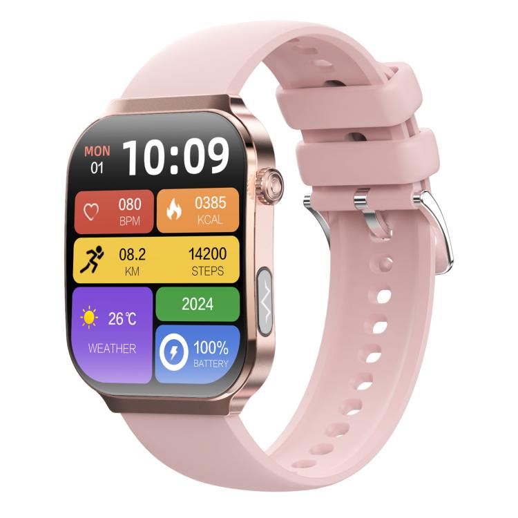 QS21 2.2 inch BT5.3 Sports Smart Watch, Support Sleep / Heart Rate / Blood Oxygen / Blood Pressure / HRV Health Monitor