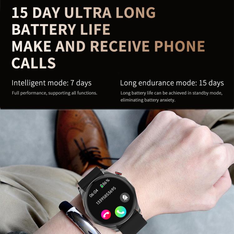 QS25 1.43-inch IPS Display Smart Sports Watch Supports Bluetooth Calling & Health Management